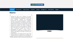 Desktop Screenshot of eletroinox.com.br